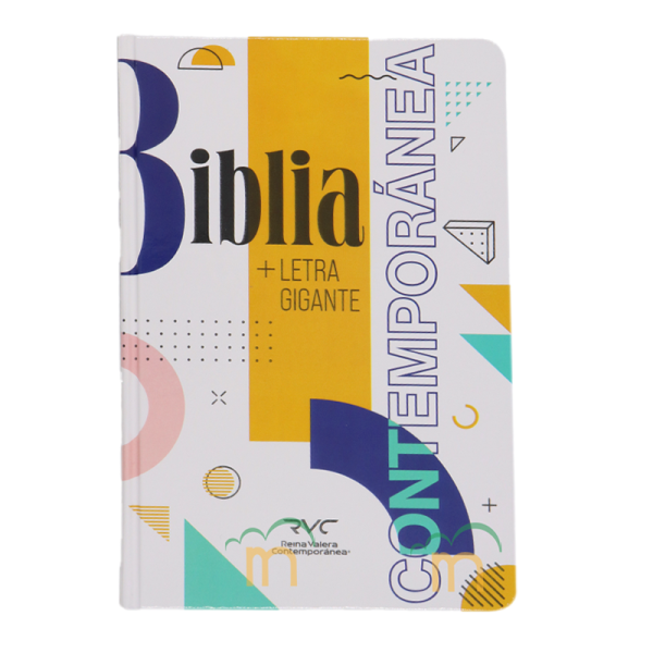 Biblia mediana RVC - Colores Semiflexible - Tapa dura