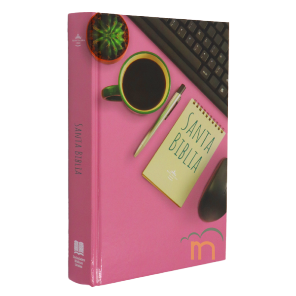 Biblia mediana para jóvenes fuente de bendiciones RVR60 - Rosa - Image 3