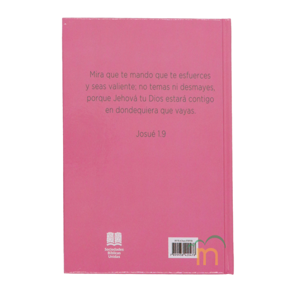 Biblia mediana para jóvenes fuente de bendiciones RVR60 - Rosa - Image 4
