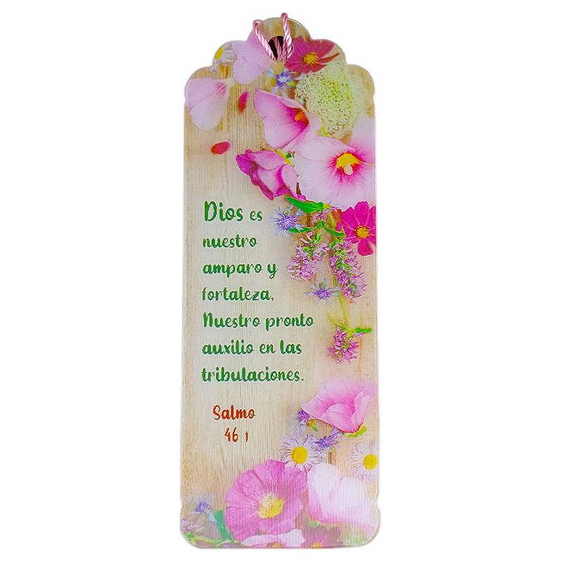 Separador 3d colores vivos Salmos 46:1
