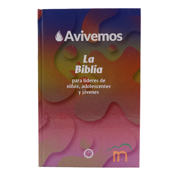 Biblia de estudio Avivemos para lideres de niños, adolescentes y jóvenes TLA - Tapa dura