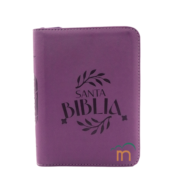 Biblia chica letra chica 8 puntos RVR60 - QR Uva - Cierre