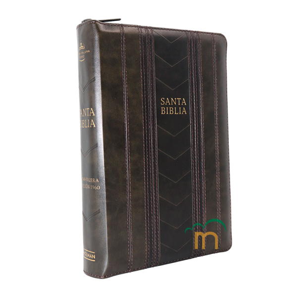 Biblia manual letra gigante RVR60 - Negro - Cierre - Índice - Image 3
