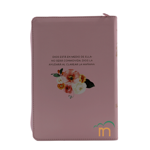 Biblia manual letra grande RVR60 - Durazno - Cierre - Índice - Image 4