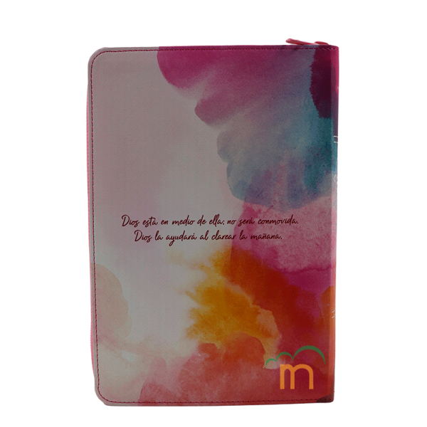 Biblia manual letra grande RVR60 - Acuarela - Cierre - Índice - Image 4