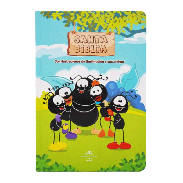 Biblia infantil ilustrada smilingüido RVR60 - Tapa dura