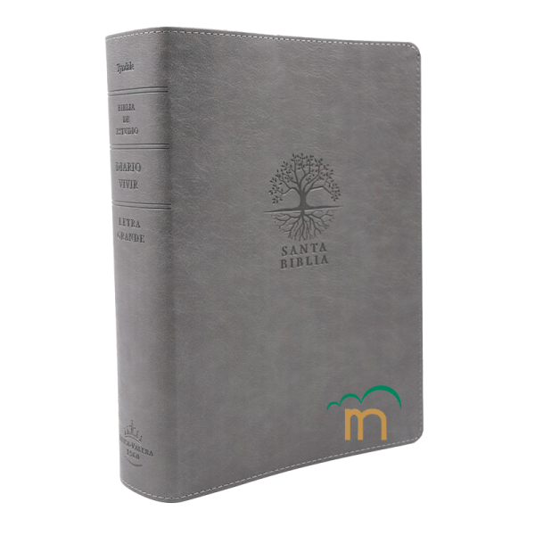 Biblia de Estudio Diario Vivir Letra grande RVR60 - Carbón - Índice - Image 3