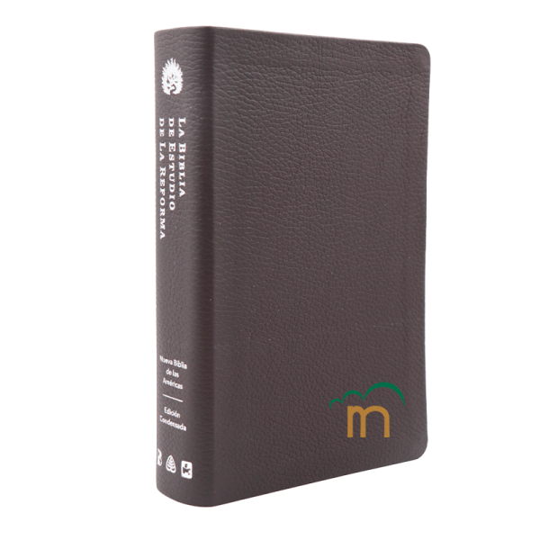 Biblia de estudio de la reforma NBLA - Edición condensada - Café oscuro - Image 3