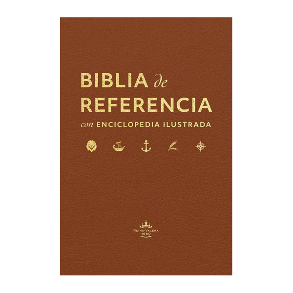 Biblia manual de referencia con enciclopedia ilustrada RVR60 - Marrón