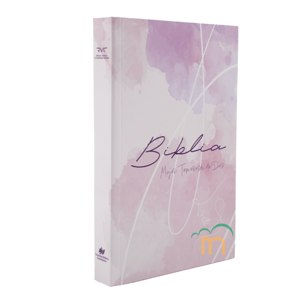Biblia misionera mediana RVC - Blanco con rosa - Image 2