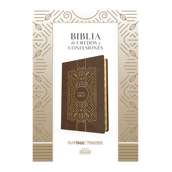 Biblia de credos y confesiones RVR60 - Café - Índice