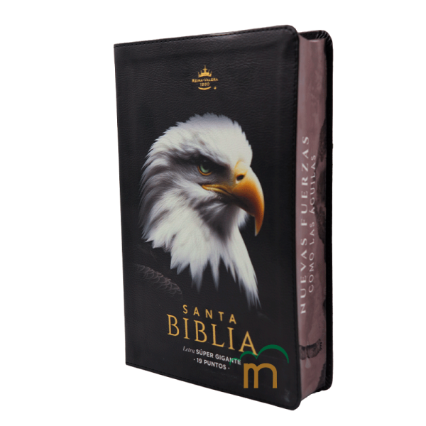 Biblia sabiduría águila letra súpergigante RVR60 - Negro - Image 2
