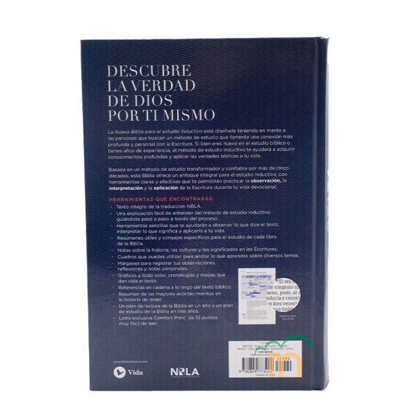Nueva Biblia para el estudio inductivo NBLA - Tapa Dura - Image 4