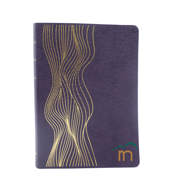 Biblia de Estudio Diario Vivir RVR60 - Morado