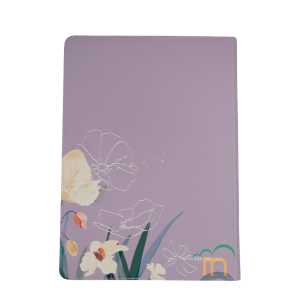 Biblia grande letra súper gigante Lavanda RVR60 - Símil Piel - Image 4