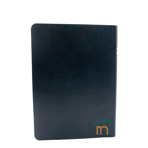 Biblia Grande RVR60 - Letra Gigante - Imitación Piel - Azul Marino Rayas - Image 4