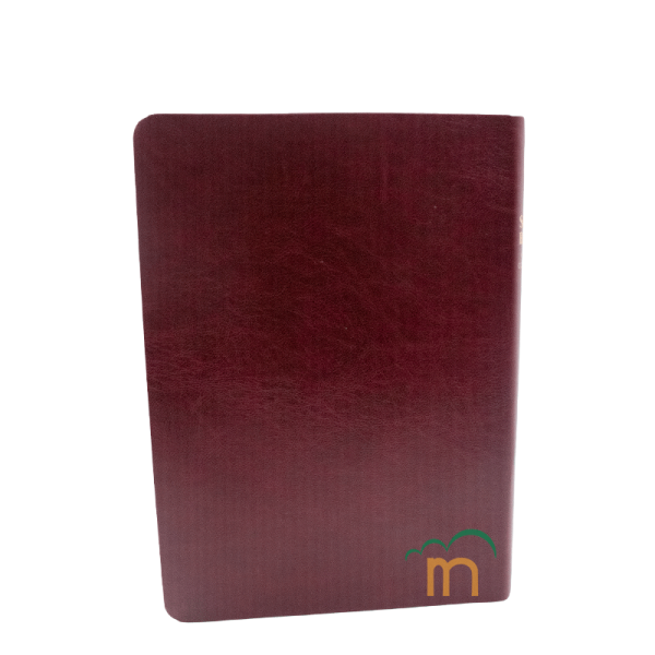 Biblia Grande RVR60 - Letra Gigante - Imitación Piel - Vino Hojas - Image 4