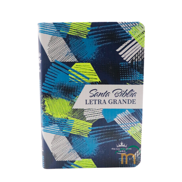 Biblia Mediana RVR60 - Letra Grande - Imitación Piel - Colores