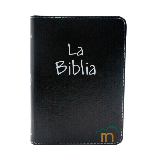 Biblia Chica Bolsillo TLA - Letra Chica - Imitación Piel Negra