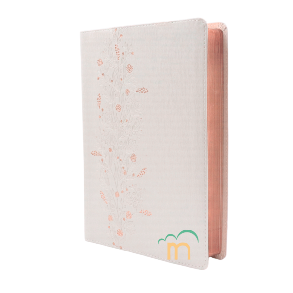 Biblia devocional los lenguajes del amor RVR60 - Oro rosa - Image 2
