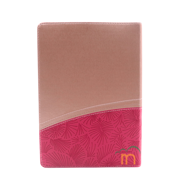 Biblia en orden cronológico RVR60 - Imitación Piel - Duo rosa/pastel - Image 4
