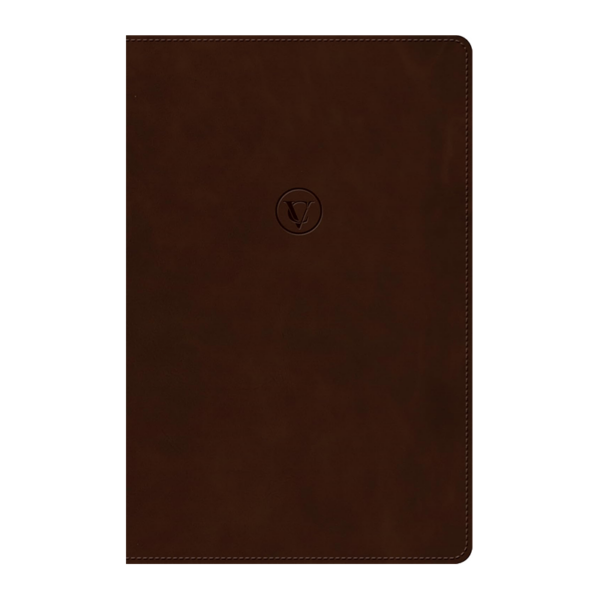 Biblia de estudio de César Vidal RVR60 - Símil piel - Café