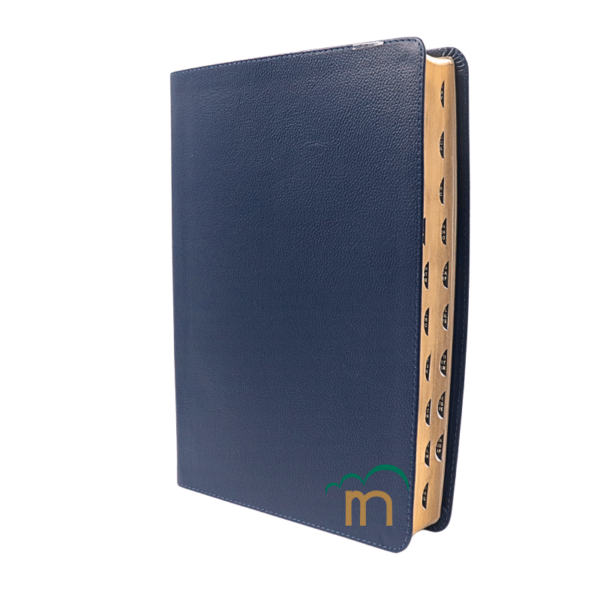 Biblia colección selecta letra super gigante RVR60 - Azul - Índice - Image 2