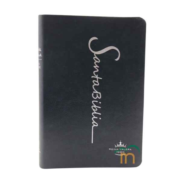 Biblia mediana letra grande RVR60 - Imitación Piel - Verde cursiva