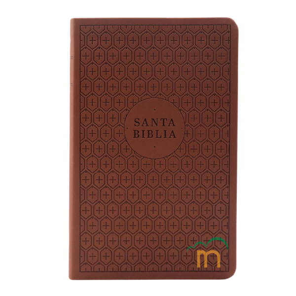 Biblia ultrafina NTV valor prémium con Filament - Café