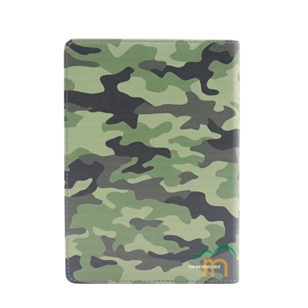 Biblia Compacta Camuflaje Verde RVR60 - Imitación Piel - Image 4