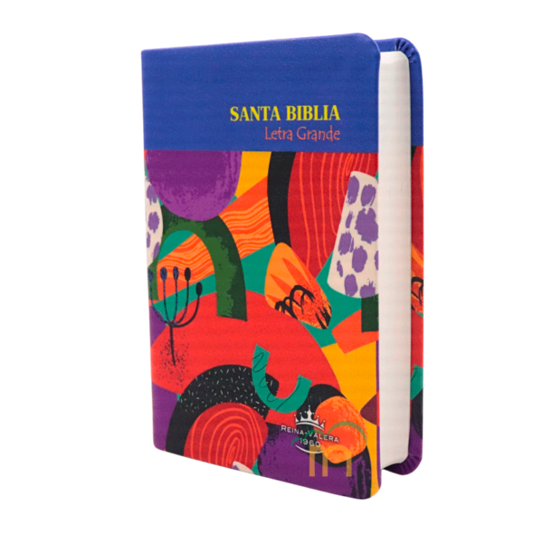 Biblia Chica Colores Jardin RVR60 - Imitación Piel - Image 2