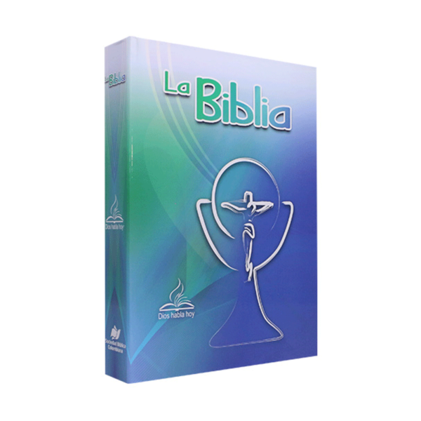 Biblia grande DHH con QR - Tapa dura - Azul - Image 2