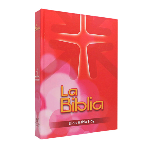 Biblia grande DHH con QR - Tapa dura - Roja - Image 2