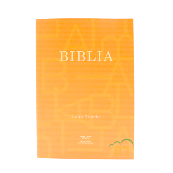 Biblia Chica Coverflex Anaranjado RVC - Tapa Rústica