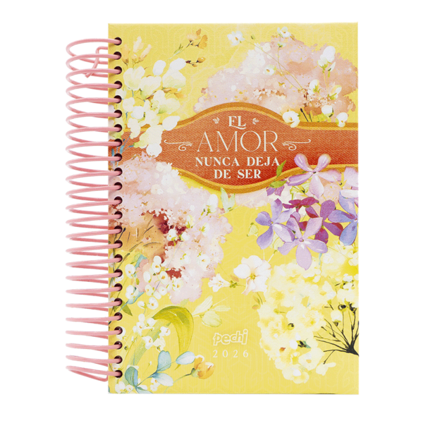 Agenda Pechi 2026 - Amor amarillo