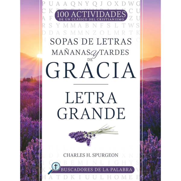 Sopa de letras - Mañanas y tardes de gracia - Letra grande