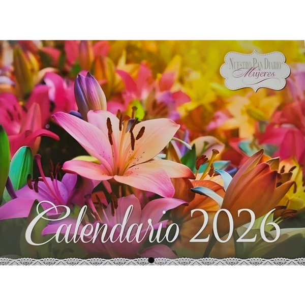 Calendario Nuestro pan diario 2026 - Mujeres