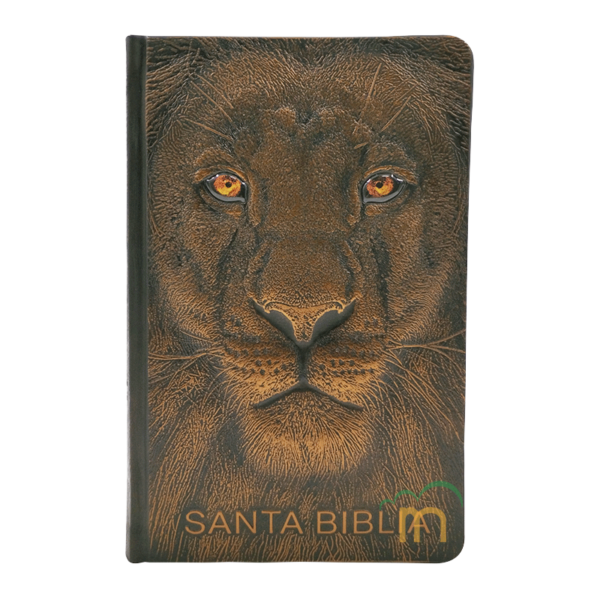 Biblia León de Juda RVR60 - Edición especial bronce 3D