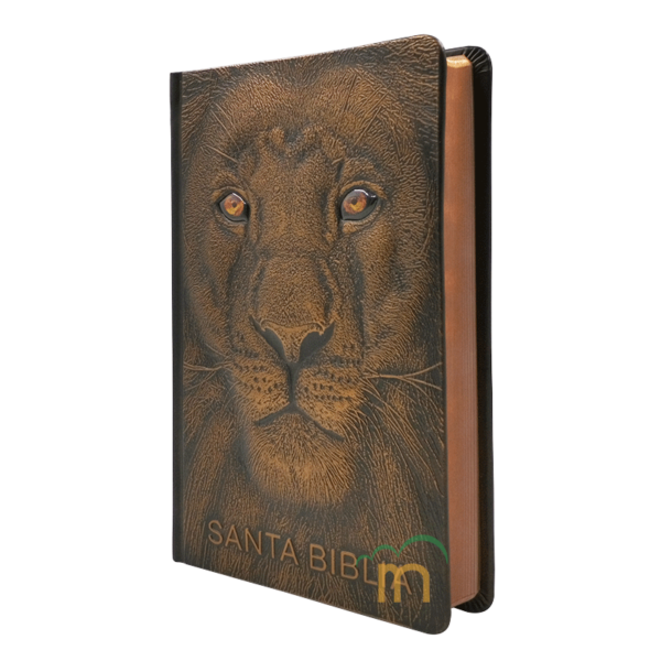 Biblia León de Juda RVR60 - Edición especial bronce 3D - Image 2