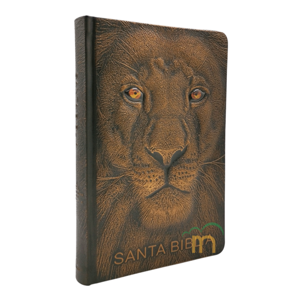 Biblia León de Juda RVR60 - Edición especial bronce 3D - Image 3