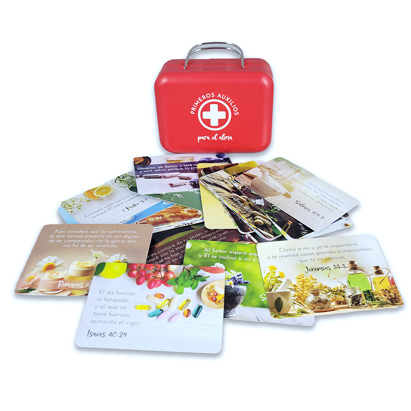Maleta metálica de promesas: Primeros auxilios para alma