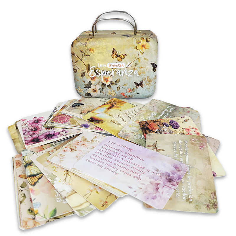 Maleta metálica de promesas: Una travesía de esperanza