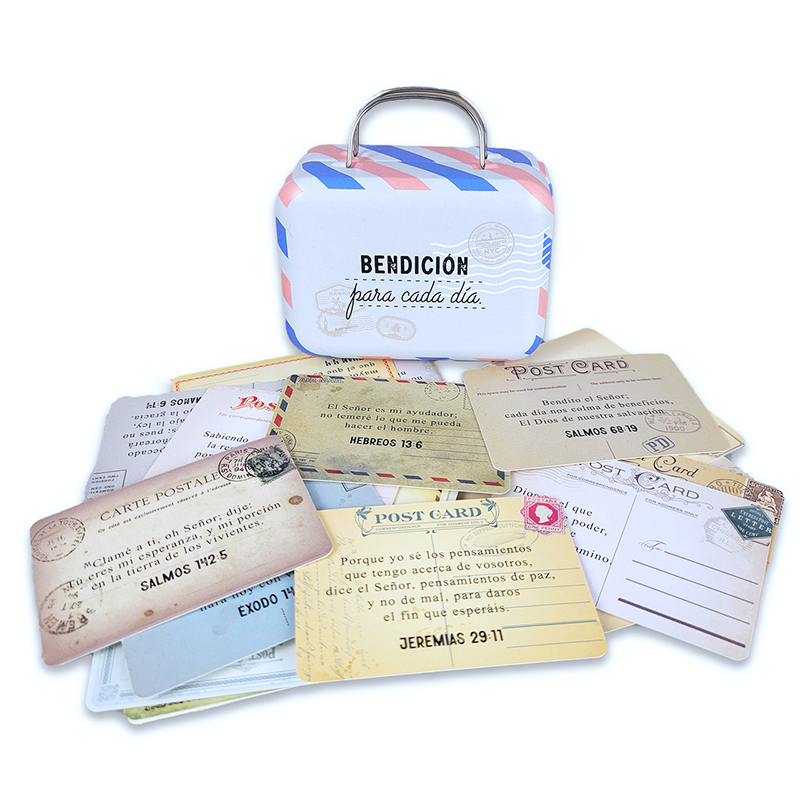 Maleta metálica de promesas: Bendición para cada día