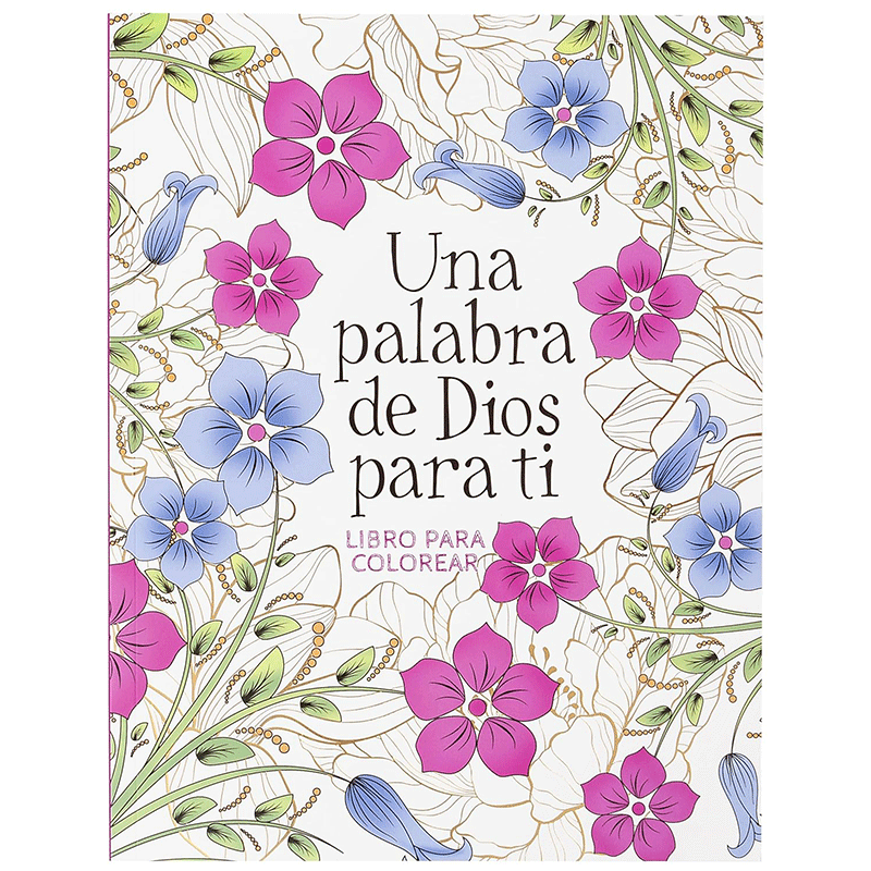 Una palabra de Dios para ti: Libro para colorear