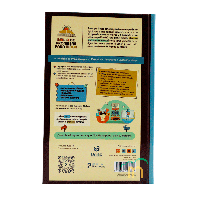Biblia de promesas para niños NTV - Tapa dura - Image 4