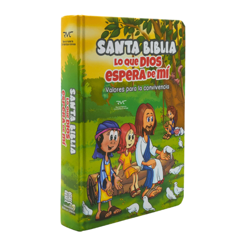 Biblia infantil lo que Dios espera de mí RVC - Tapa dura - Índice - Image 3