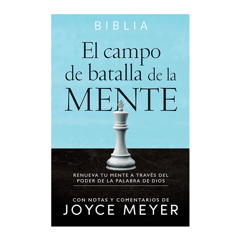 Biblia El campo de batalla de la mente RVR60 - Tapa dura