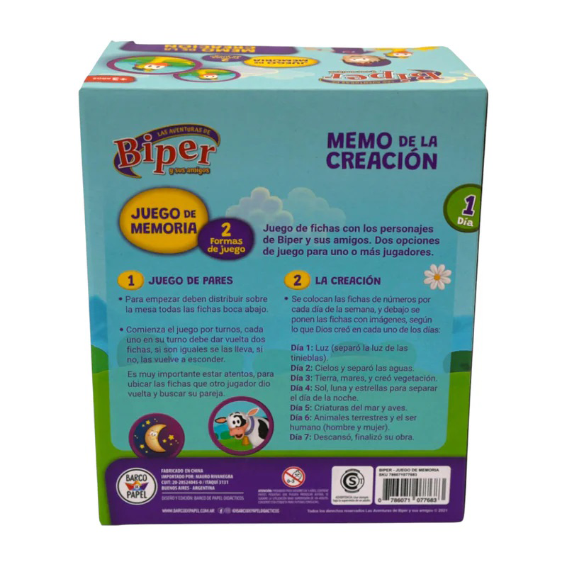 Memorama de la creación - Juego de memoria - Image 3