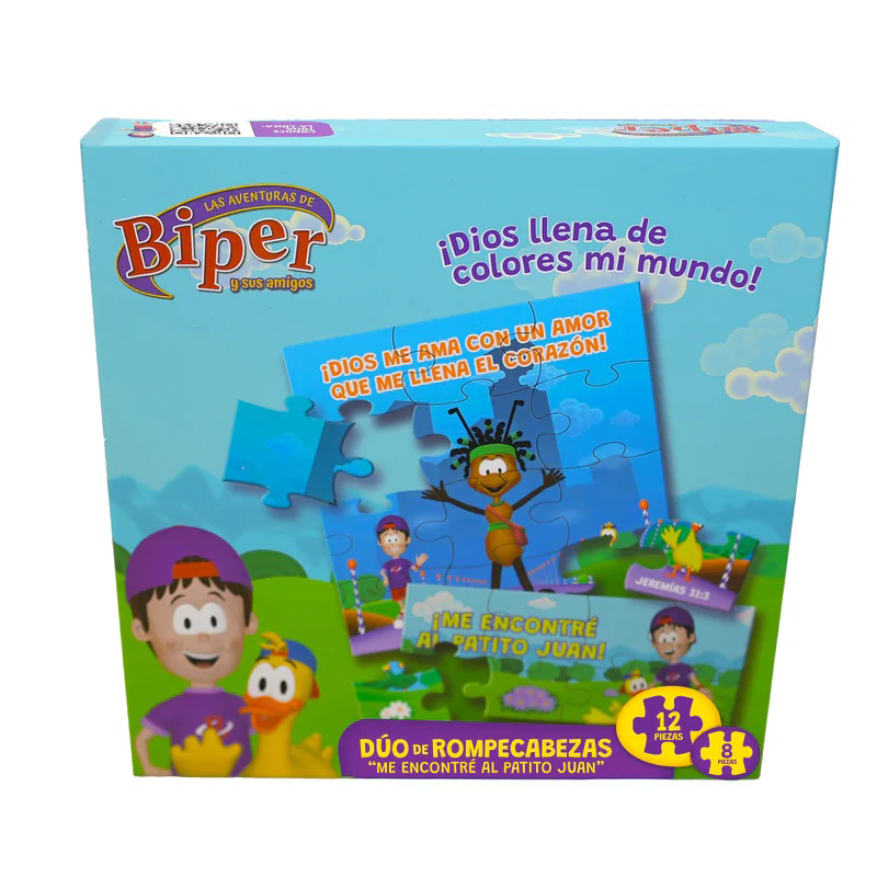 Dúo de rompecabezas - Me encontré al patito Juan