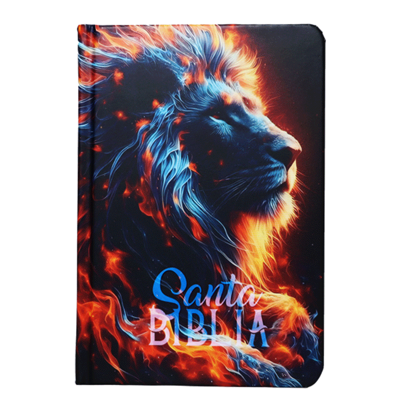 Biblia mini bolsillo RVR60 - León - Tapa dura